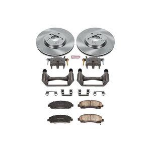 Power Stop KCOE2429 06-11 fits Honda Ridgeline Front Autospecialty Kit w/Cals
