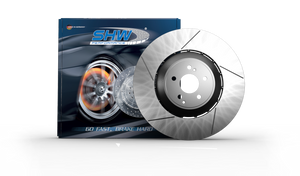 SHW Performance TFX49150 SHW 16-19 fits Mercedes-Benz C63 AMG 4.0L Front Drilled-Slotted Lightweight Brake Rotor (2224212612)