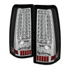 5081278 Xtune fits Chevy 00-25 Silverado 1500-3500 03-06 C-Shape LED Tail Ligh