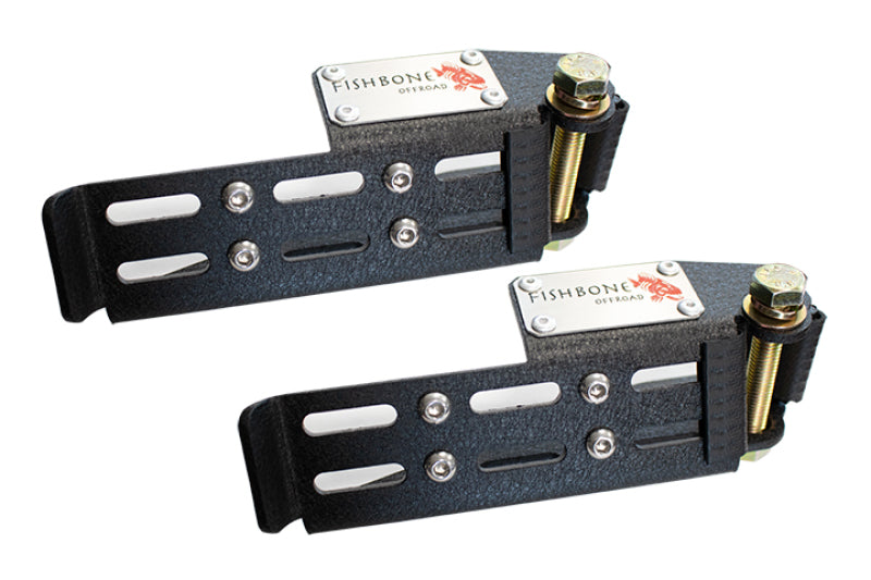 Fishbone Offroad FB21268 2007+ fits Jeep Wrangler/fits Gladiator Steel - Black