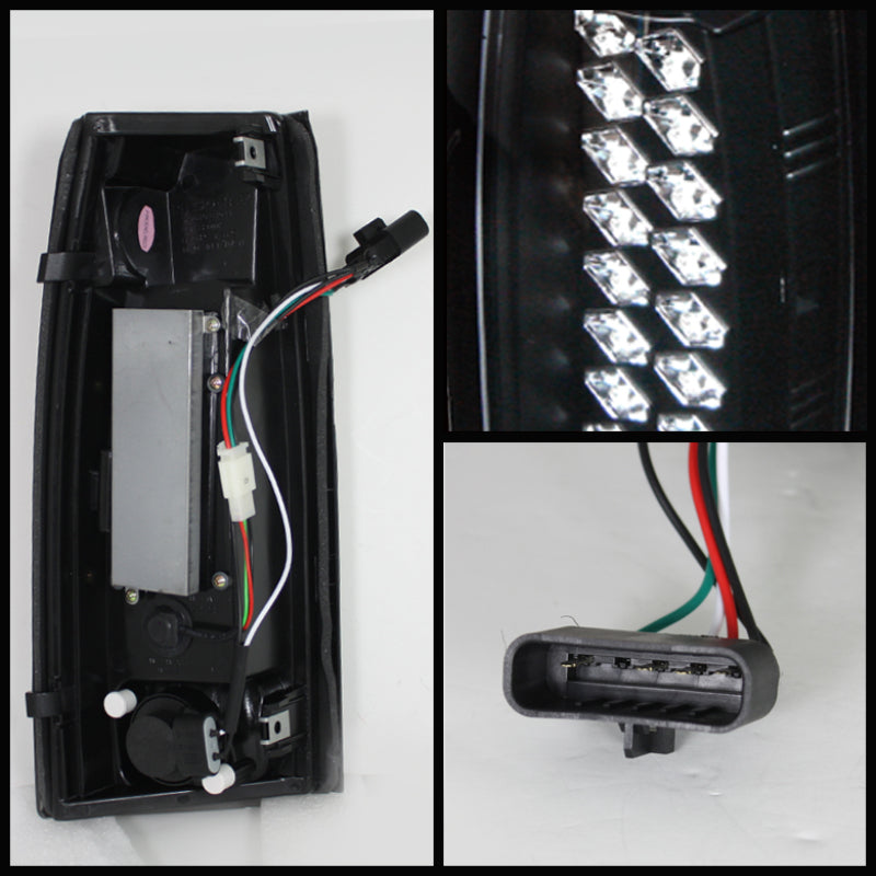 Spyder 5001351 fits Chevy 88-98 C/K Series 1500 /Blazer 92-94 LED Tail Lights B