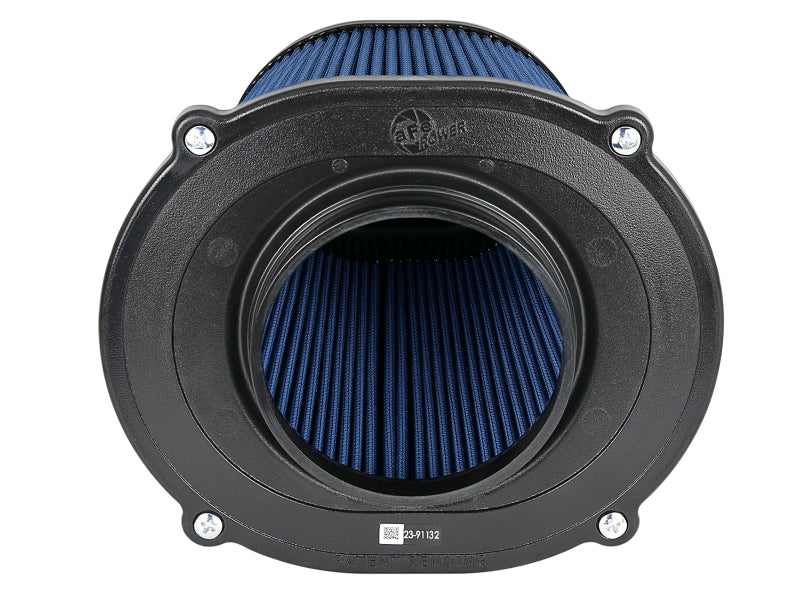 AFE 23-91132 m Pro-5 R Air Filter Inverted Top - 5in Flange x 8in Height - Oile