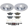 Power Stop K8766 21-23 fits Ford Mustang Mach-E Rear Z23 Evolution Brake Kit