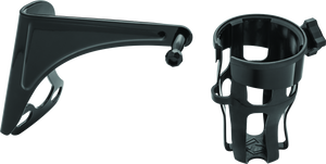 Kuryakyn 6489 Kuryakyn Reflex Drink Holder-Passenger Mount Black