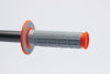 Renthal G164 fits MX Dual Compound Grips Tapered 1/2 Waffle - Grey/ Orange