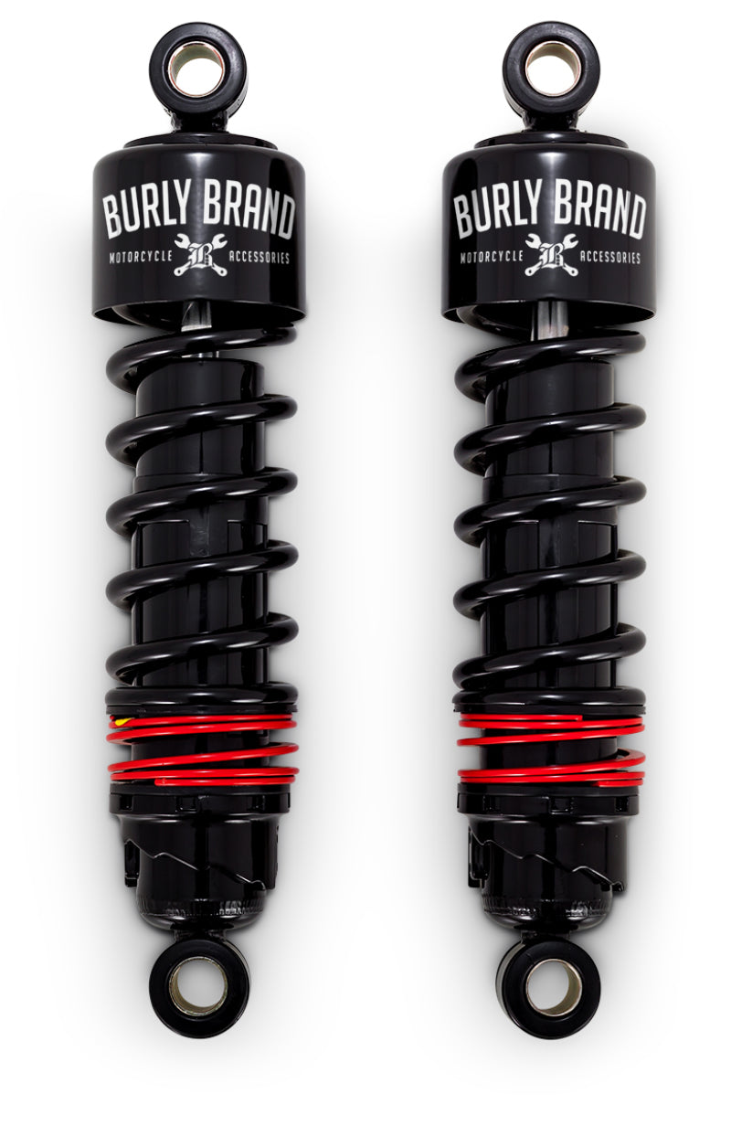 Burly B28-1205B Slammer Plus Shocks 11.5in - Black