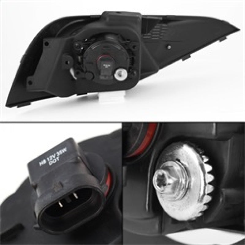 SPYDER 5076076 fits Honda CRV 2012-2014 OEM Fog Lights W/Switch Clear
