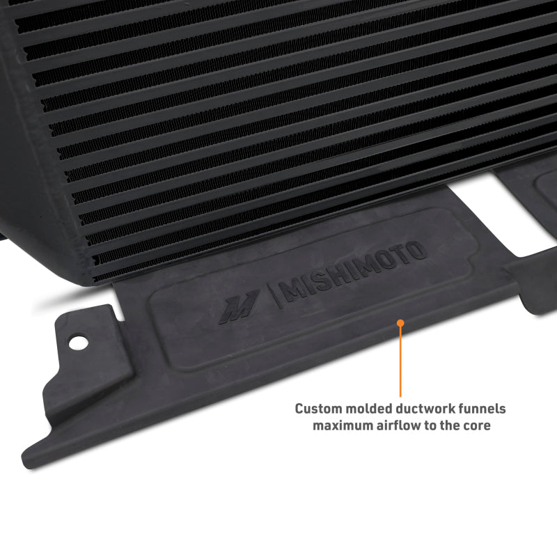 Mishimoto MMINT-TAC-24KBKBK 24+ fits Tacoma Performance Intercooler Kit - BK Cooler - BK Pipes