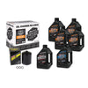 Maxima 90-069016PB V-Twin Oil Change Kit Mineral w/ Black Filter Evolution