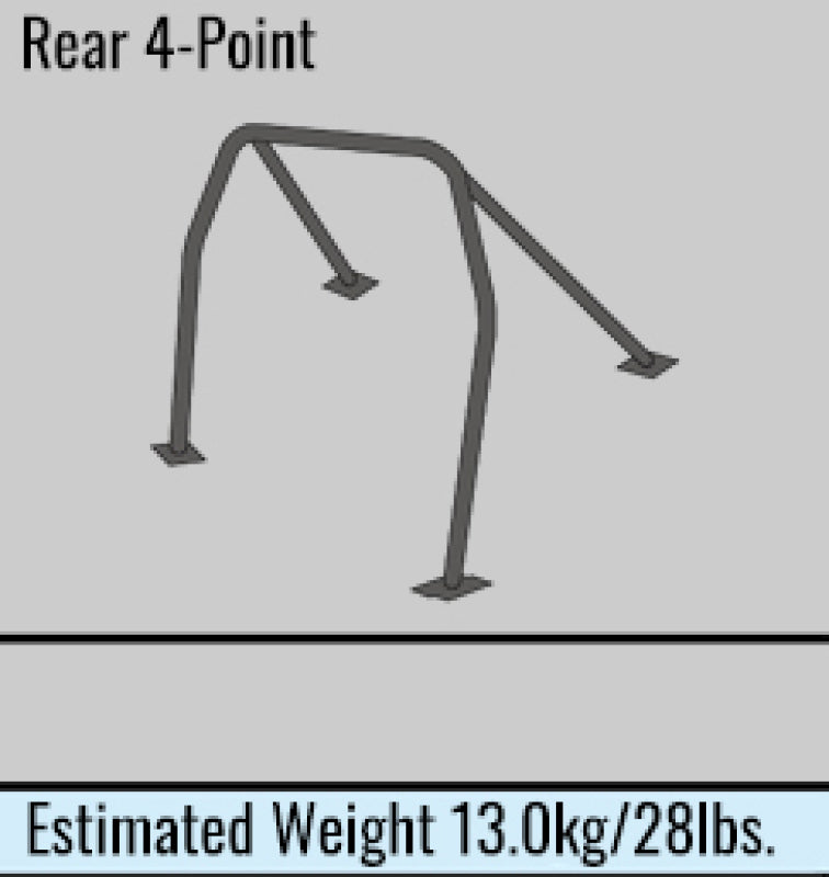 Cusco 232 270 C20 Safety 21 2-Pssgr 4-PT Roll Cage fits Nissan Skyline R33 - (S/O-No Cancel)