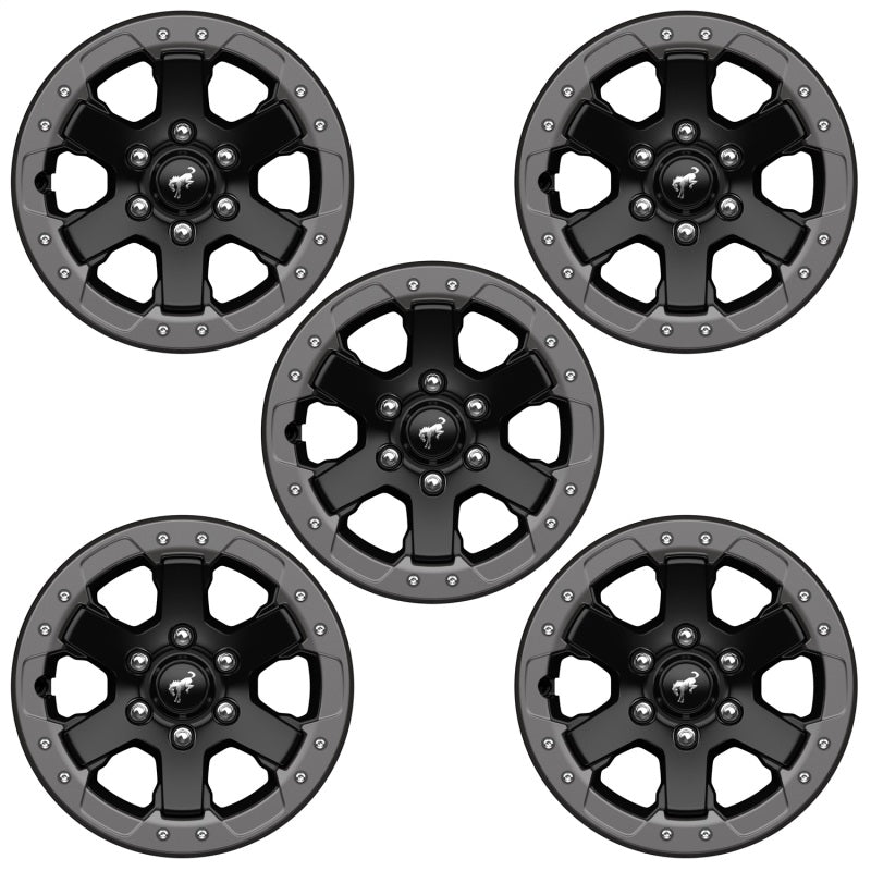 fits Ford 21-23 Racing M-1007K-DC178B Bronco 17inx8in Badlands Bead Lock Capable Wheel Kit