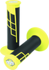 ProTaper 21657 Clamp-On 1/2 Waffle Grip - Neon Yellow/Black