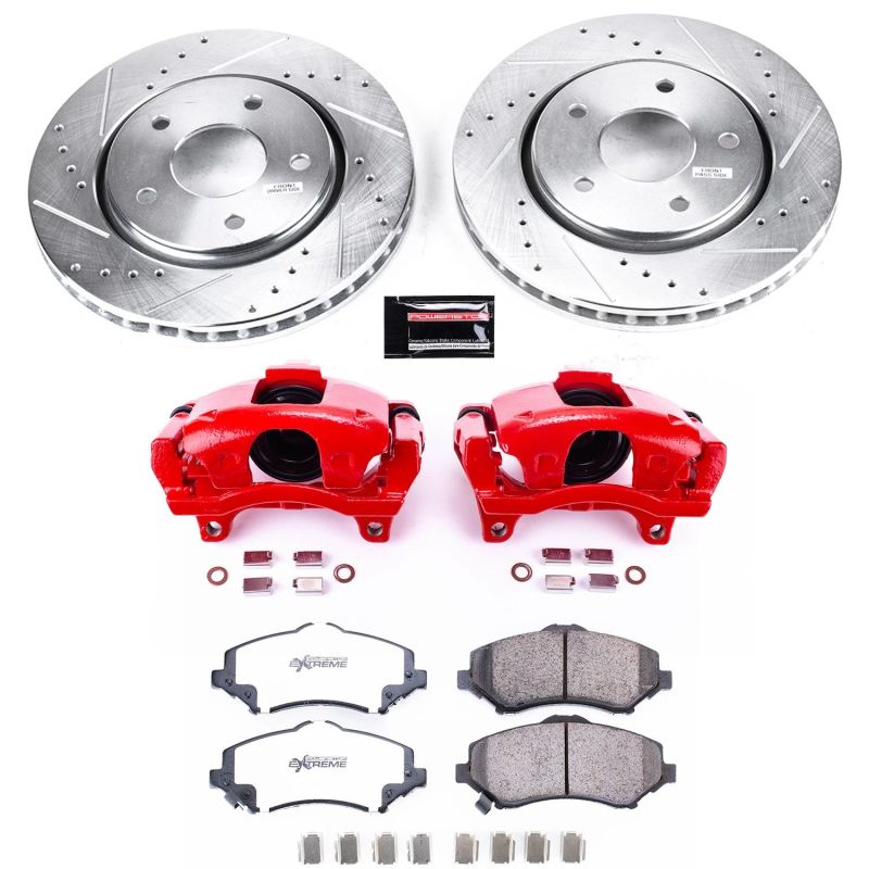 PowerStop fits Dodge 13-09 Journey Front Z36 Truck & Tow Brake Kit w/Calipers