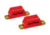 Prothane 19-1307 Universal Bump Stop 2 1/2 Multi-Mount - Red