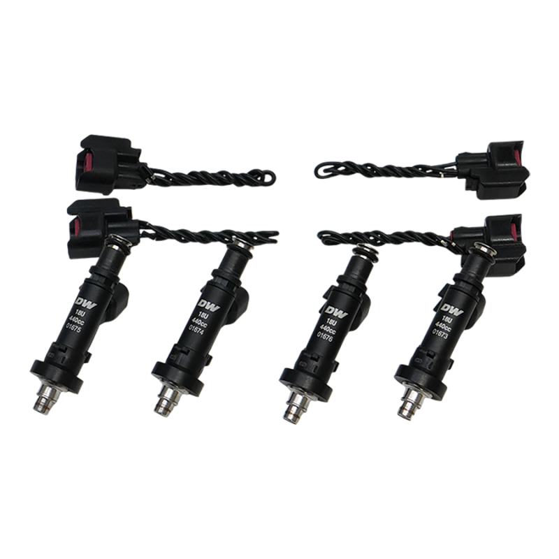 DeatschWerks 18U-04-0450-4 91-01 fits Acura Integra / 92-00 Honda Civic OBD I and II B/D/H Series 450cc Injectors