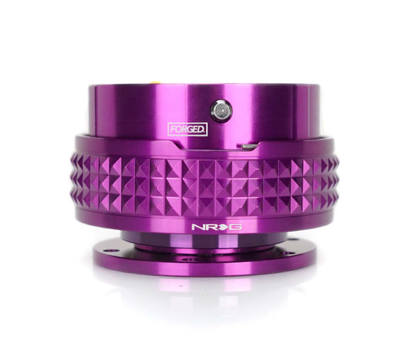 NRG SRK-210PP-PP SRK-210PP-PP Quick Release Kit - Pyramid Edition - Purple Body