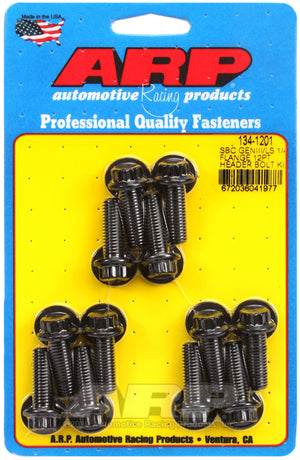 ARP 134-1201 fits SBC/GENII LS 1/4 Flange 12pt Header Bolt Kit