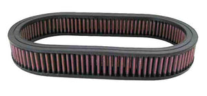 K&N Engineering E-3515 K&N Custom Oval Air Filter 7.75in OW X 14.625in OL x 2in H