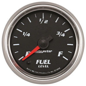AutoMeter 19609 Autometer Pro-Cycle Gauge Fuel Level 2 1/16in 0-280 Programmable Black