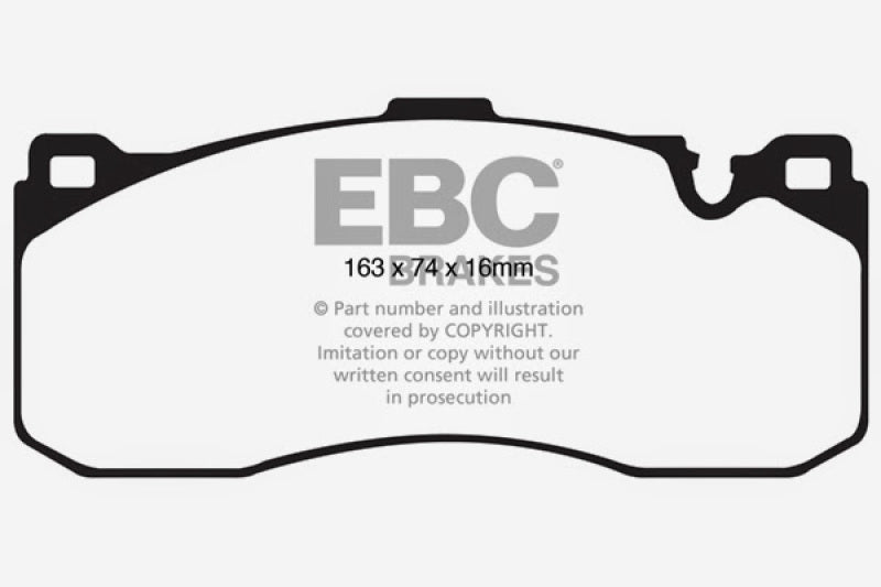 EBC DP21995 fits BMW 08-10 135 3.0 Twin Turbo Greenstuff Front Brake Pads