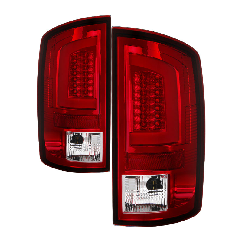 Spyder 5084286 fits Dodge 07-09 Ram 2500/3500 V3 Light Bar LED Tail Lights - Re
