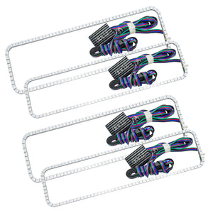 ORACLE Lighting 2248-334 Oracle fits Ford F250 05-07 Halo Kit - ColorSHIFT w/o Controller