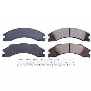 PowerStop 17 fits Ford E-150 Rear Z17 Evolution Ceramic Brake Pads w/Hardware