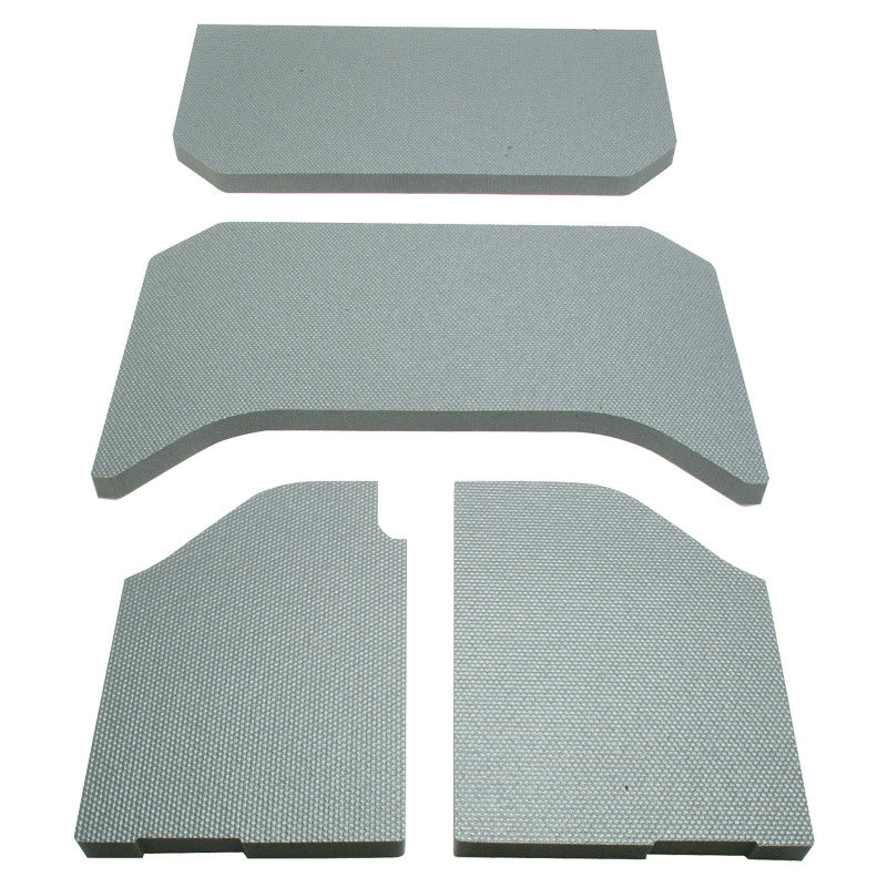 DEI  50133 fits Jeep 07-10 Wrangler JK 4-Door Boom Mat Headliner - 4 Piece - Gra