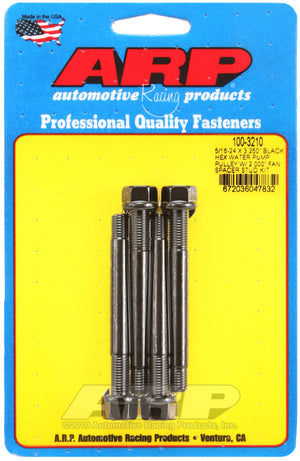 ARP 100-3210 3.250 Hex Water Pump Pulley 2.000in Fan Spacer Stud Kit