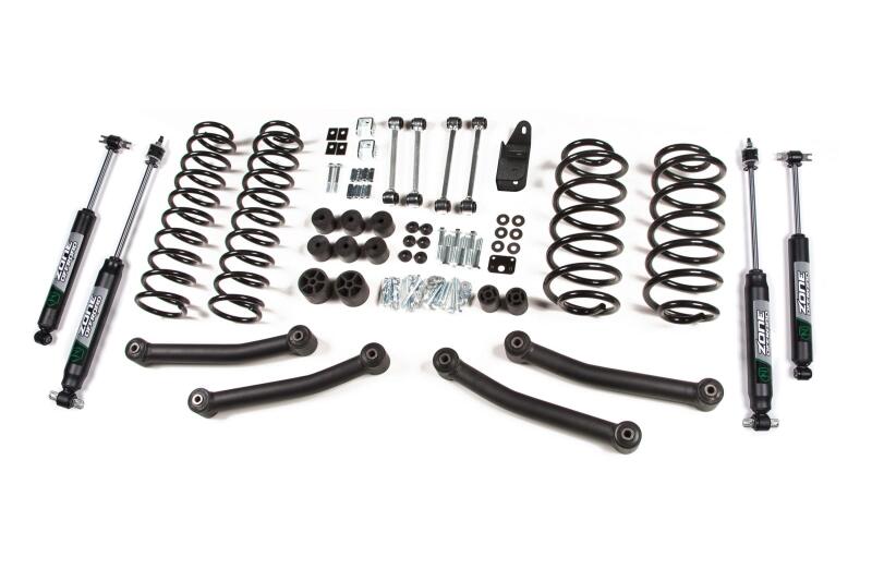 Zone Offroad ZONJ10N 97-02 fits Jeep TJ 4in Suspension System