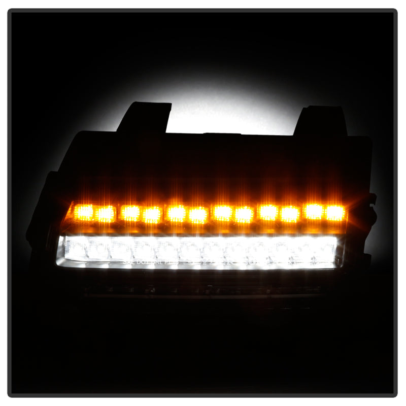 Spyder 5086785 fits Jeep 18-20 Wrangler 2019 (Halogen Model Only) LED Front Bum
