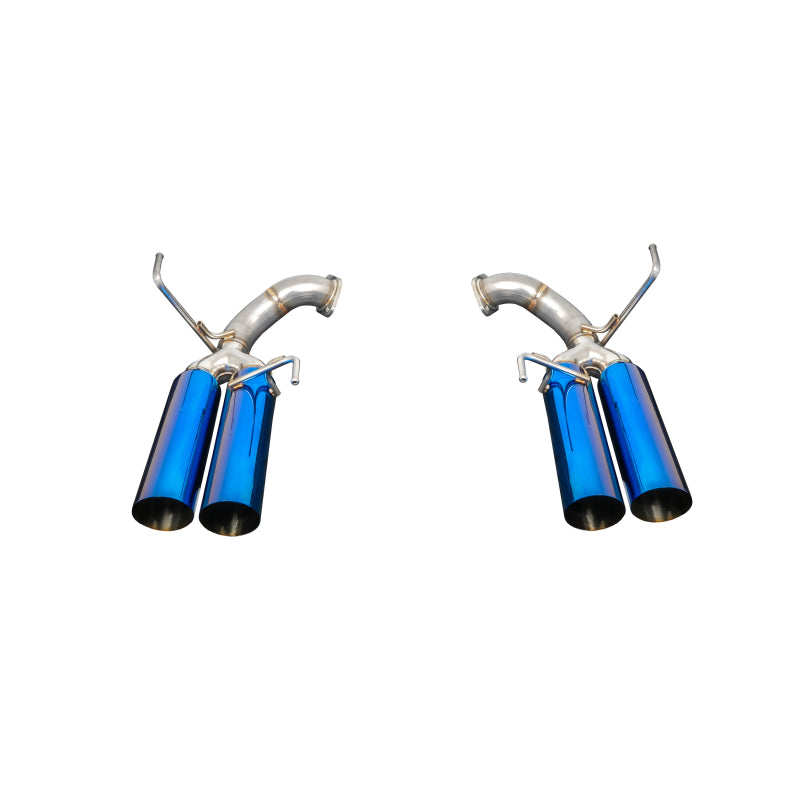 Remark RO-TBVA-SL 2015+ fits Subaru WRX/STI VA Boso Edition Axle Back Exhaust w/ Burnt Blue Single Wall Tip
