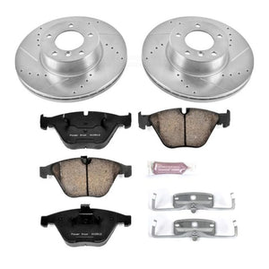 PowerStop K6073 fits BMW 11-12 328i xDrive Front Z23 Evolution Sport Brake Kit