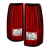5081285 Xtune fits Chevy 00-25 Silverado 1500-3500 03-06 C-Shape LED Tail Ligh