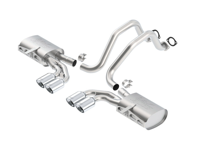 Borla 140428 fits Chevrolet 97-04 Corvette 5.7L 8cyl ATAK SS Catback Exhaust