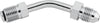 Twin Power 35965 fits  Chrome Brake Fitting Male 3/8-24 Inverted Flare to AN-3 M