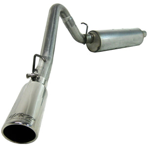 MBRP S5512AL fits Jeep Wrangler (TJ) Inline-4 2.5L Inline-6 4.0L Cat Back Single