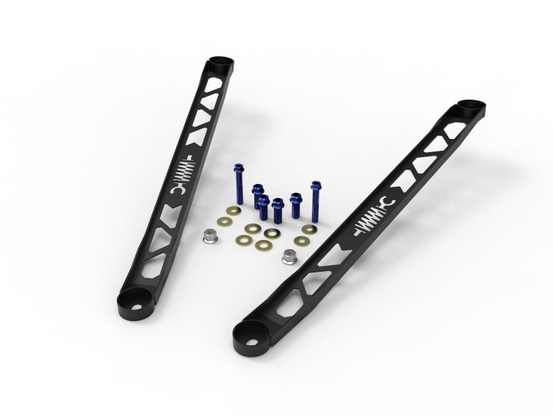 AFE 450-721003-B L 304 Stainless Steel Front Suspension Strut Brace Black - fit