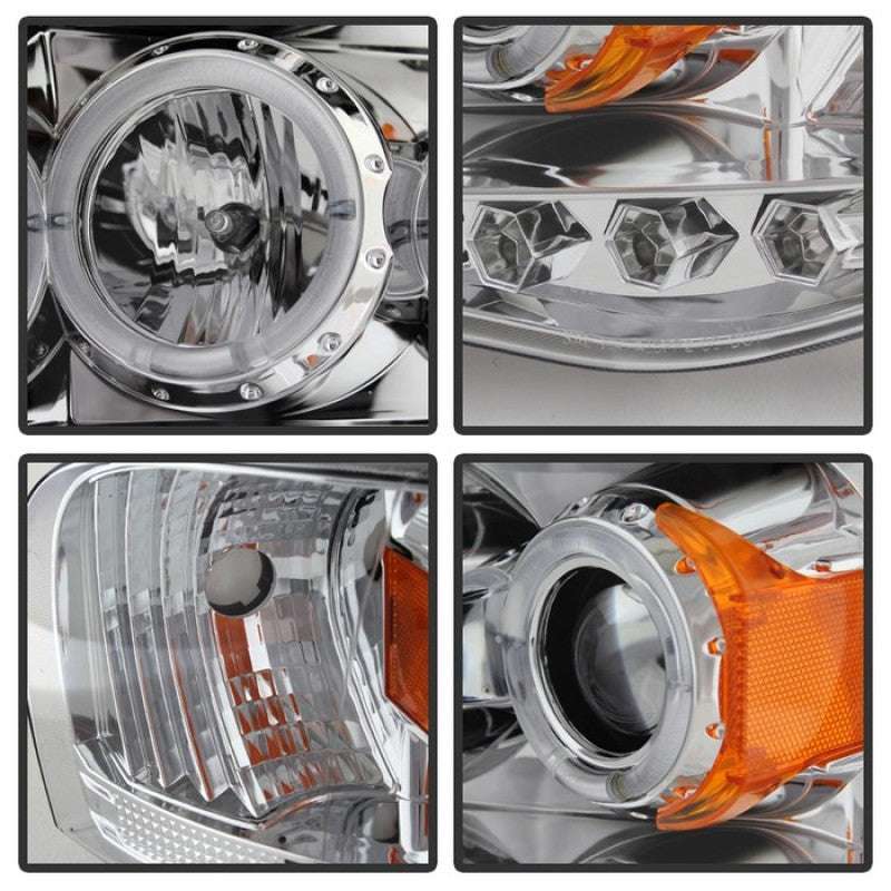 Spyder 5009982 fits Dodge 02-05 Ram 1500 /Ram 2500 03-05 Projector Headlights L