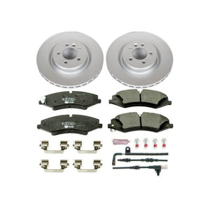 PowerStop fits Land Rover 10-13 Range Rover Sport Front Euro-Stop Brake Kit