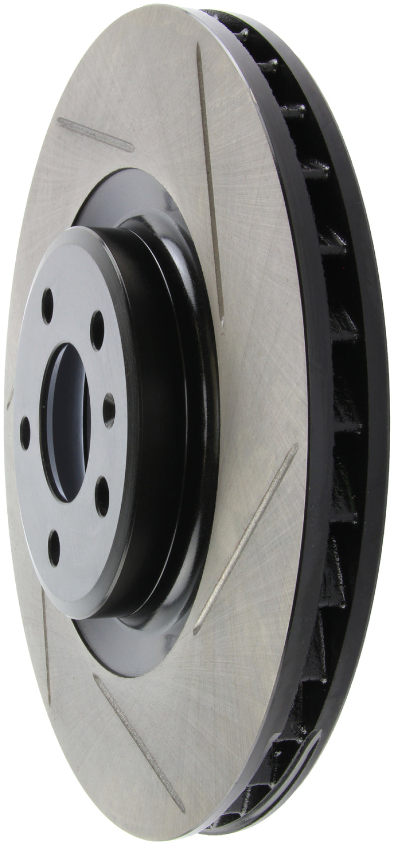 Stoptech 126.33124SL Power Slot 10-6/11 fits Audi S4 / 08-11 S5 Front Left Slotted Rotor