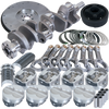 Eagle B16323ES000 fits Ford 302 3.400in Crank 5.400in I-Beam Rods 4.000in Pistons 164 Tooth FW Balanced Assembly