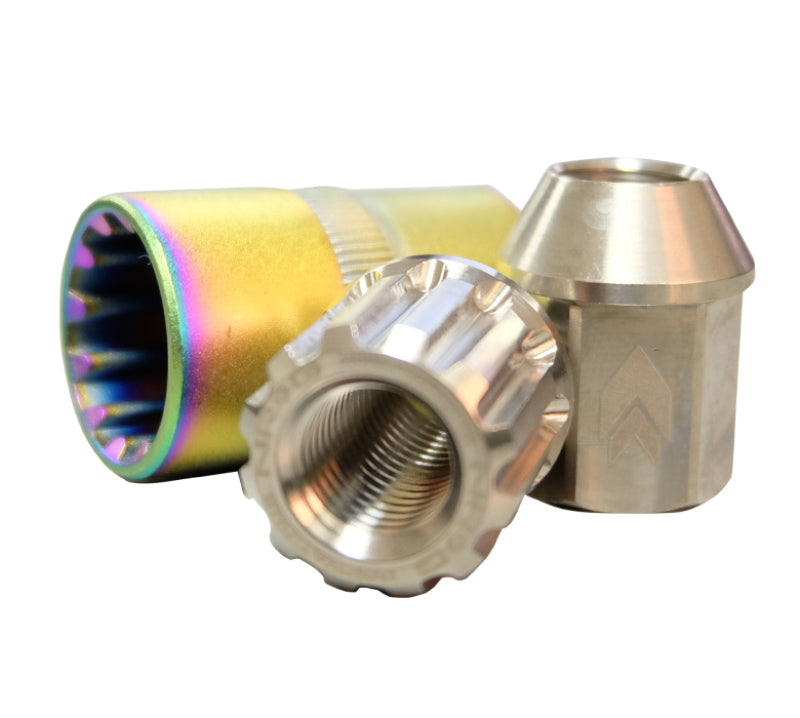 NRG LN-T200SL-21 LN-T200SL-21 200 Series M12 X 1.5 Titanium Lug Nut Set - 21 Pc