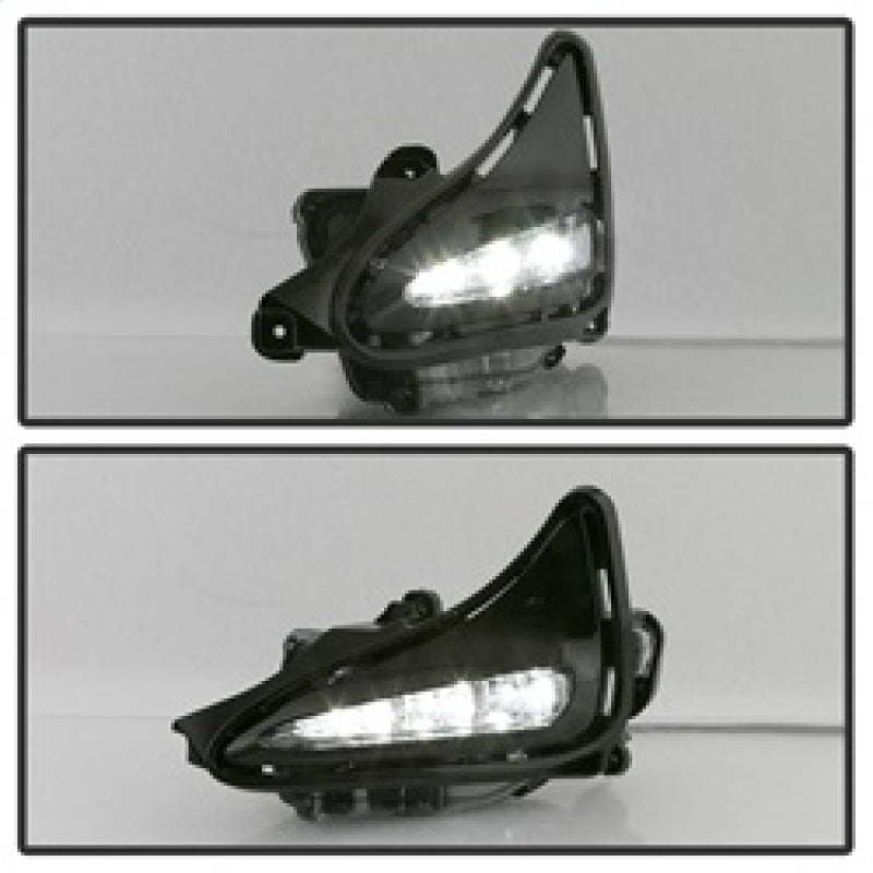 Spyder 5084866 2017+ fits Toyota Corolla OEM LED Fog Lights w/Switch - Clear (F