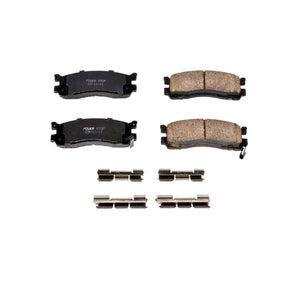Power Stop 17-553 92-95 fits Mazda 929 Rear Z17 Evo Ceramic Brake Pad w/Hardware