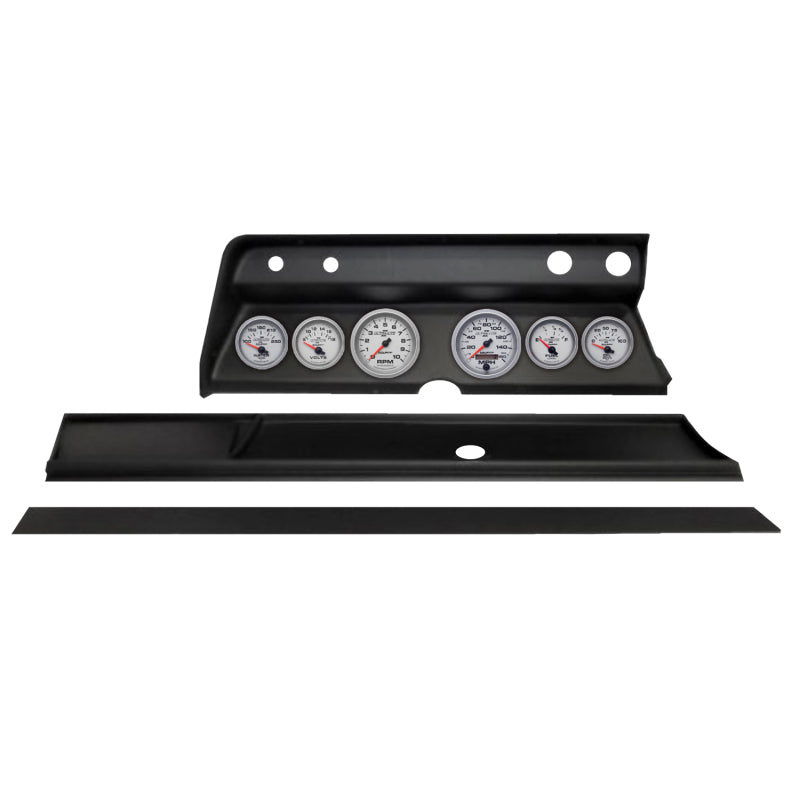AutoMeter 2932-14 Autometer Ultra-Lite II Direct Fit Dash Kit 1967 fits Chevy Chevelle (2 x 3-3/8in. / 4 x 2-1/16in.)