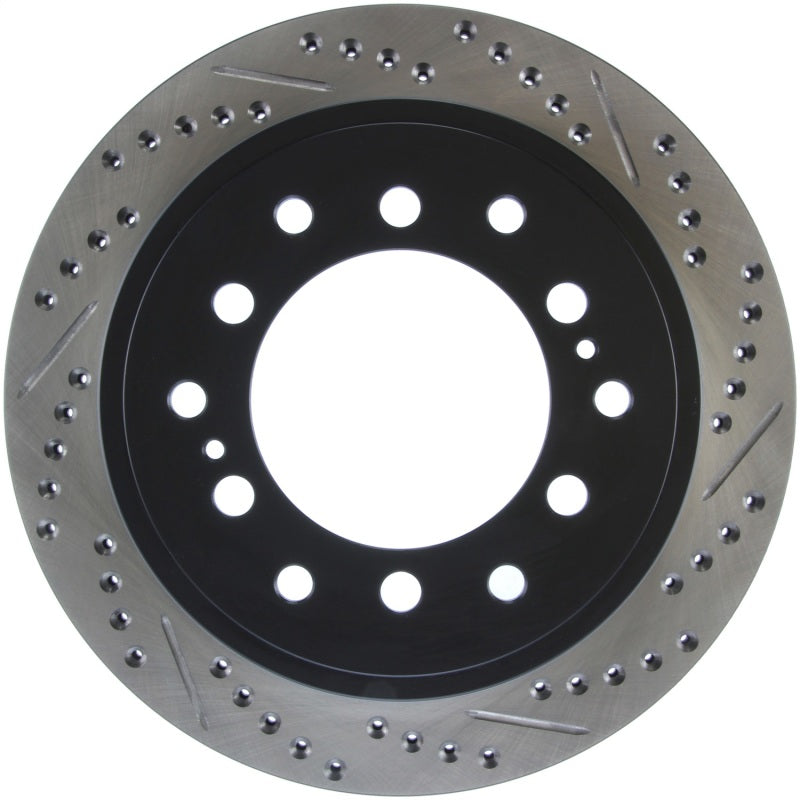 Stoptech 127.44175L Slotted & Drilled Sport Brake Rotor