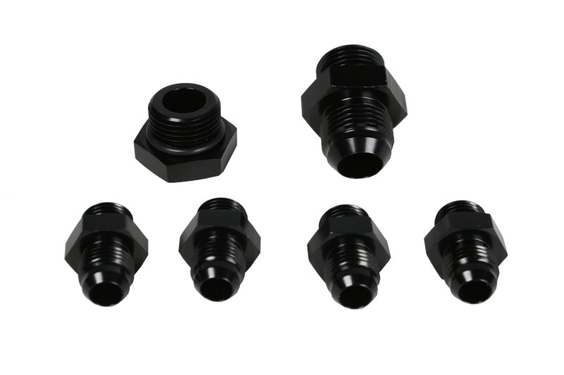 Aeromotive  15202 A4 Regulator Fitting Kit (for two (2) carbs) (4) AN-06/(1) AN-