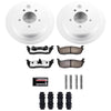 Power Stop 97-00 Ford Expedition Rear Z36 Coated Truck & Tow Brake Kit