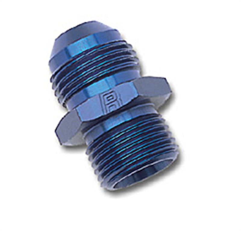 Russell 670510 Performance -6 AN Flare to 12mm x 1.5 Metric Thread Adapter (Blue)